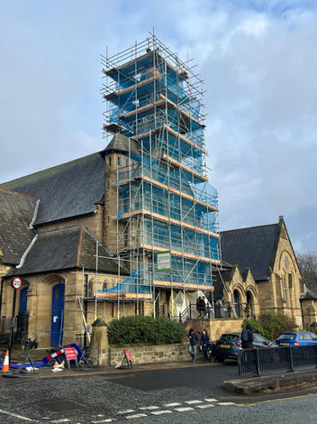 Church scaffolding