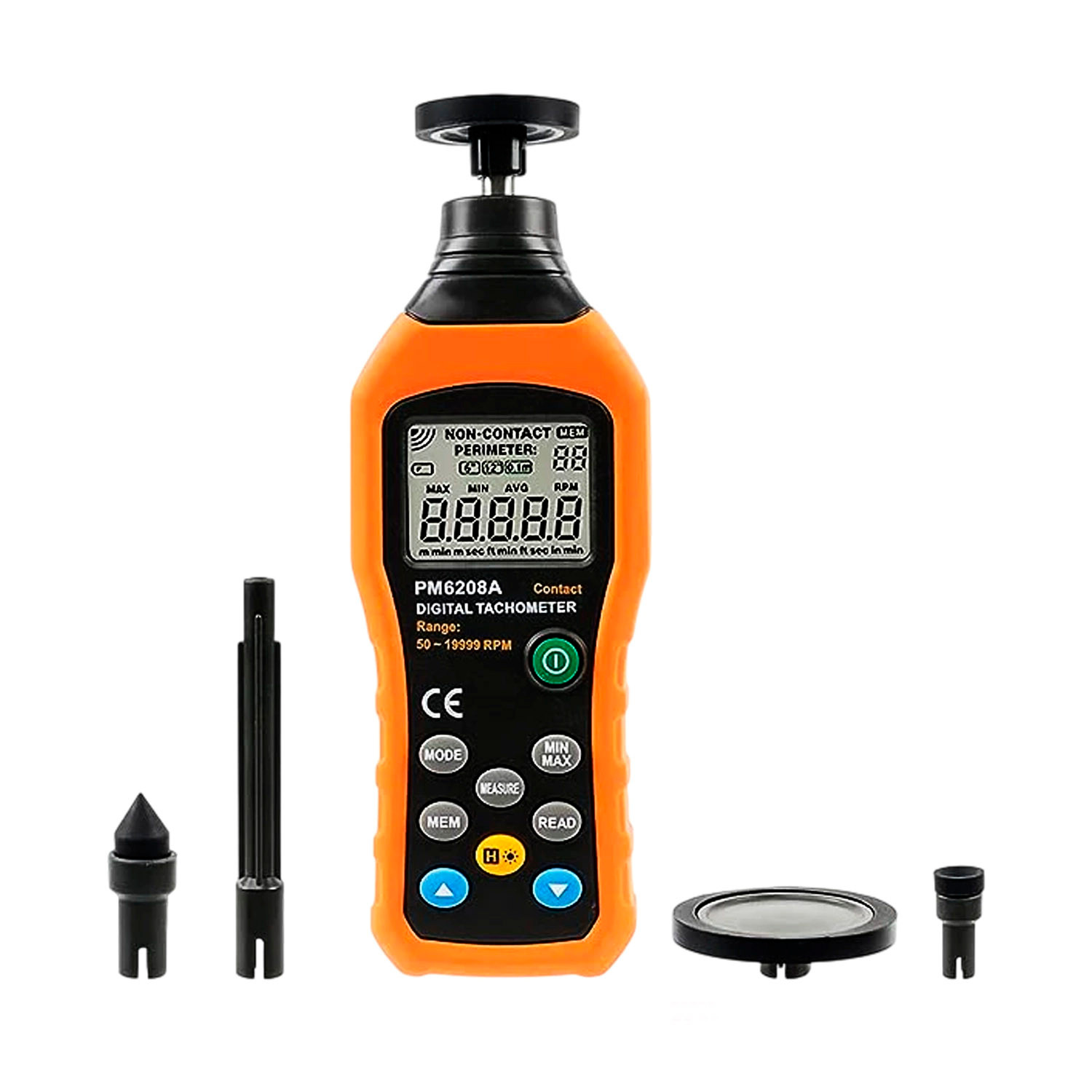 Tacómetro digital de contacto - PEAKMETER.