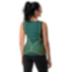 Thumbnail: Art Deco Bloom- Women's Cut & Sew Tank Top