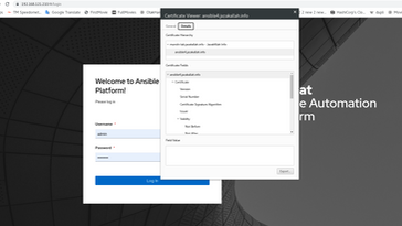 Install SSL Certificates for Ansible Automation Controller and Automation Hub