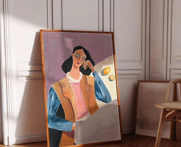 atelier tinika - artistic studio of Tinneke De Block - figurative contemporary art