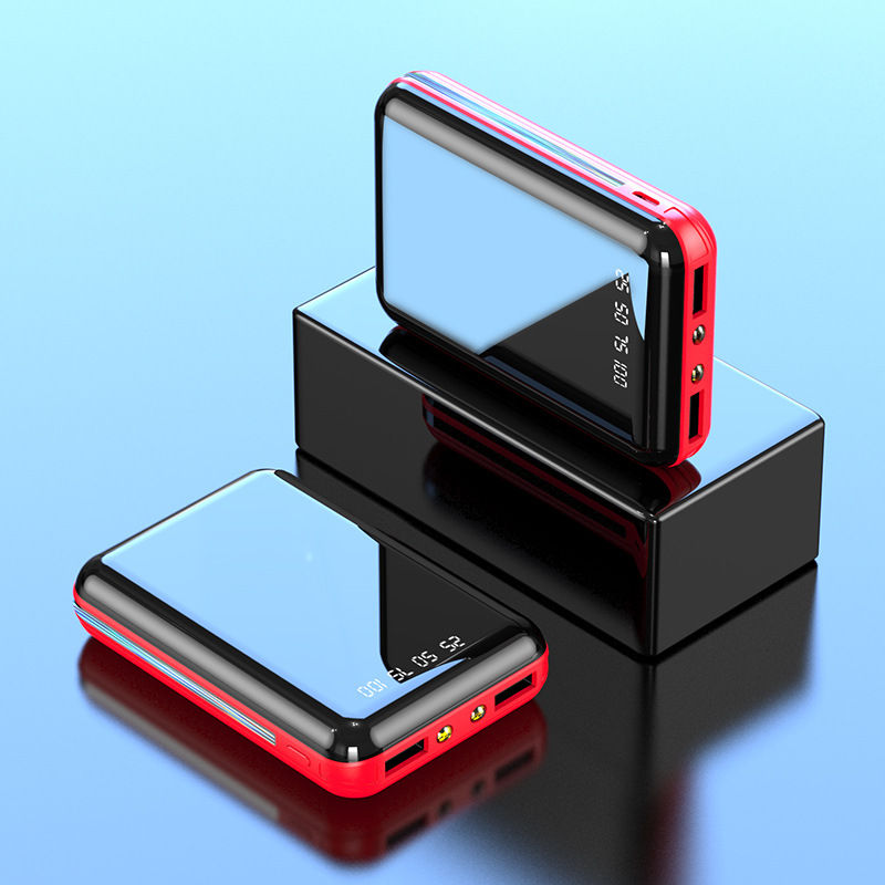 Thumbnail: Portable Power Bank 20000mAh 2.1A Fast Charging External Battery Pack for iPhone