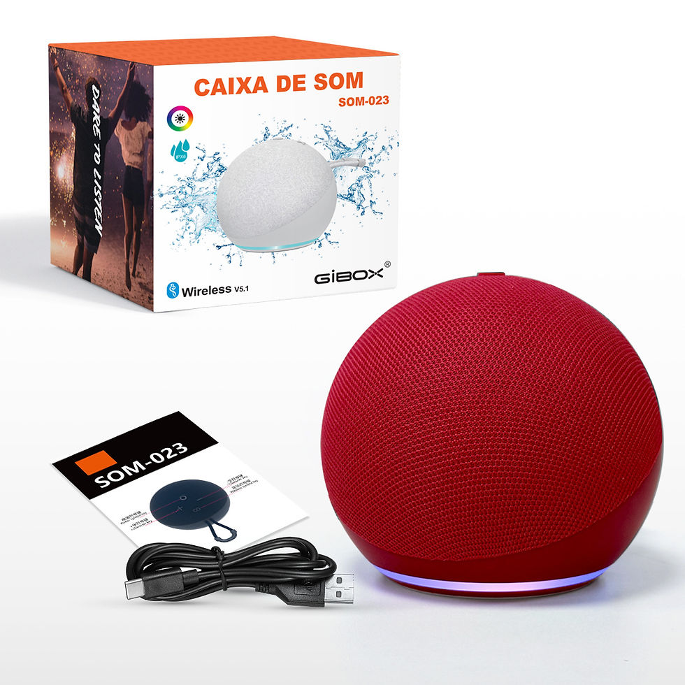Thumbnail: Portable Outdoor Alexa Bluetooth Speaker Designed for Owl With High-quality Soun