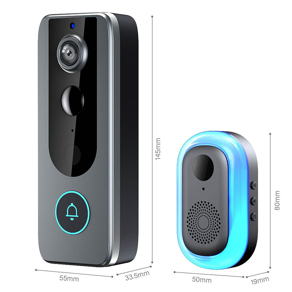 Thumbnail: Tuya WiFi Home Smart Video Doorbell Outdoor Bidirectional HD Door Eye Camera 108