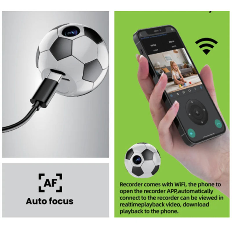 Thumbnail: Mini 1080P HD Portable Thumb Camera Wearable Keychain Video Recorder 130°Wide-a