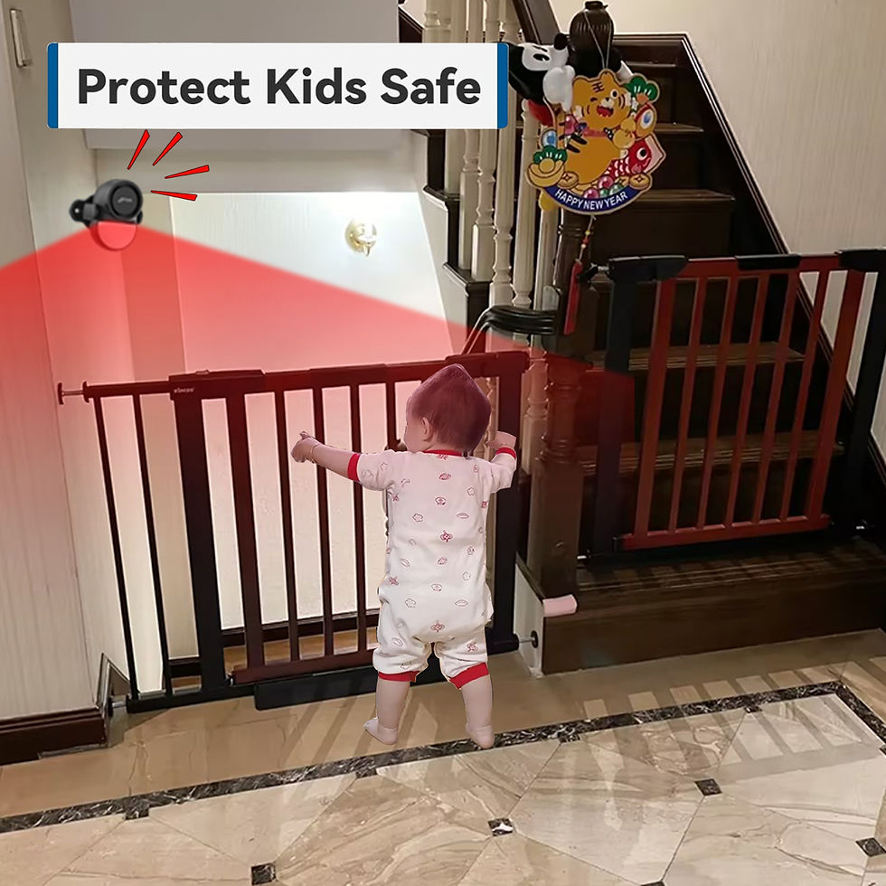 Thumbnail: CPVAN Wireless 433Mhz Infrared detector Motion Sensor Alarm with Remote Control 