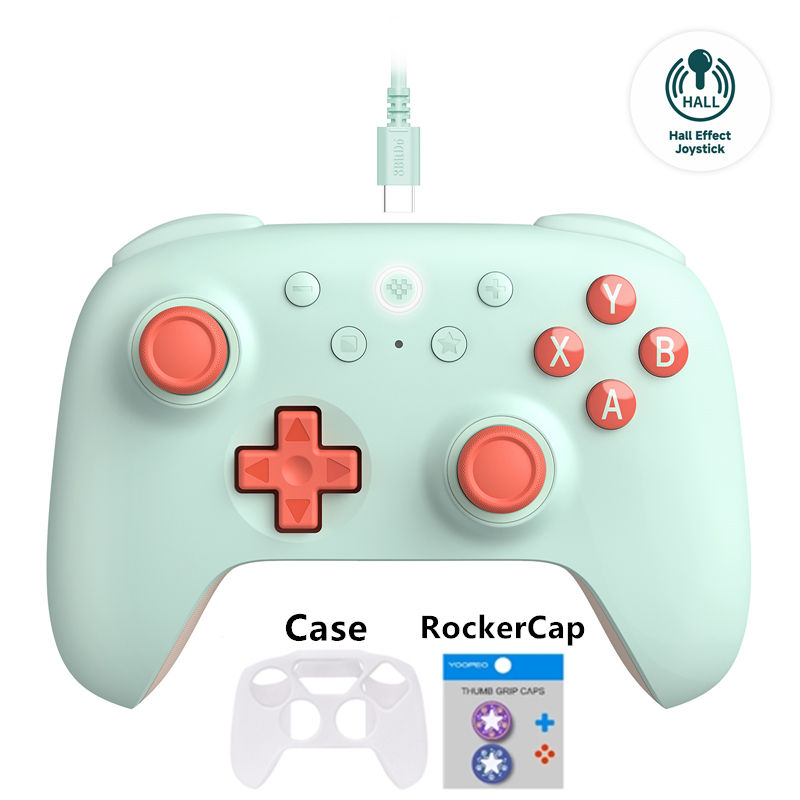 Thumbnail: New 8BitDo Ultimate 2C Wired Gaming Controller For PC Windows 10/11 Steam Deck R