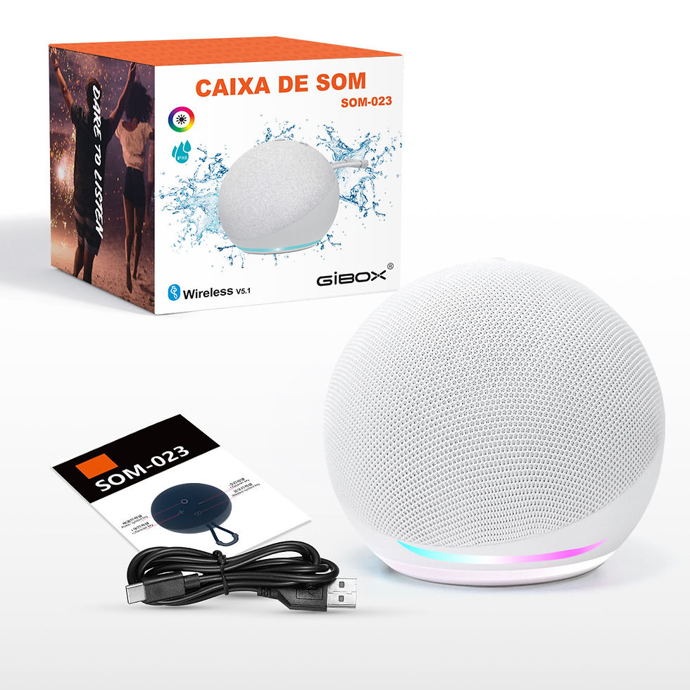 Thumbnail: Portable Outdoor Alexa Bluetooth Speaker Designed for Owl With High-quality Soun