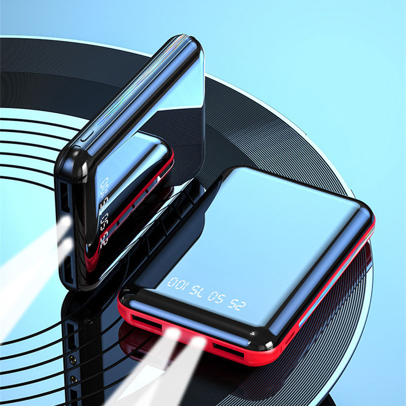 Thumbnail: Portable Power Bank 20000mAh 2.1A Fast Charging External Battery Pack for iPhone