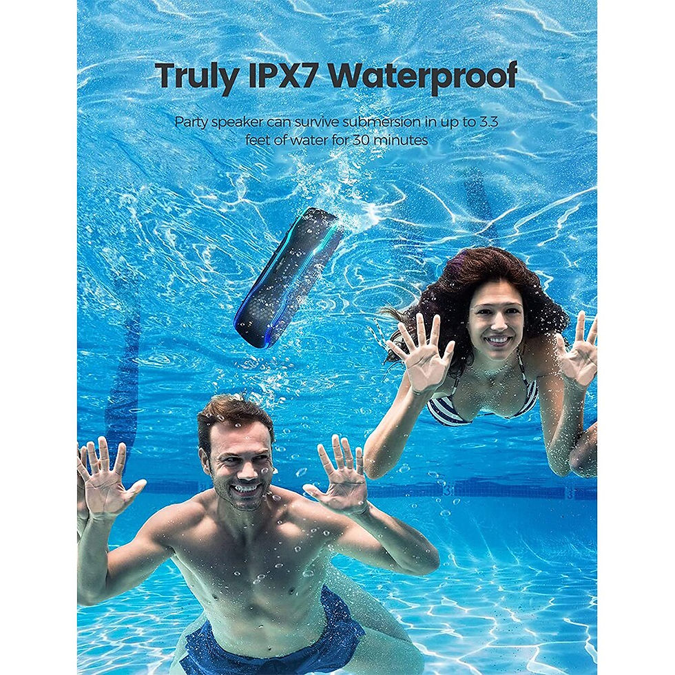 Thumbnail: WISETIGER Speaker Outdoor Portable IPX7 Waterproof Sound Box BT5.3 Louderspeaker