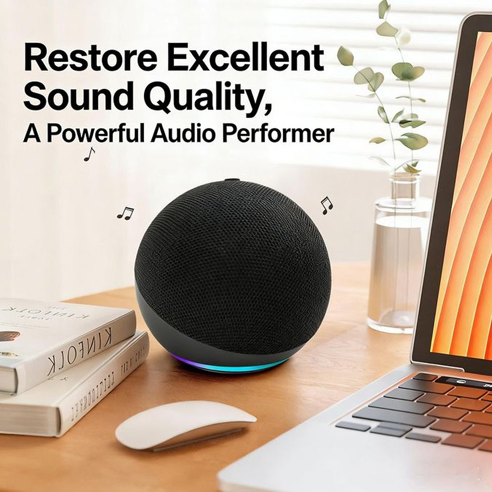 Thumbnail: Portable Outdoor Alexa Bluetooth Speaker Designed for Owl With High-quality Soun