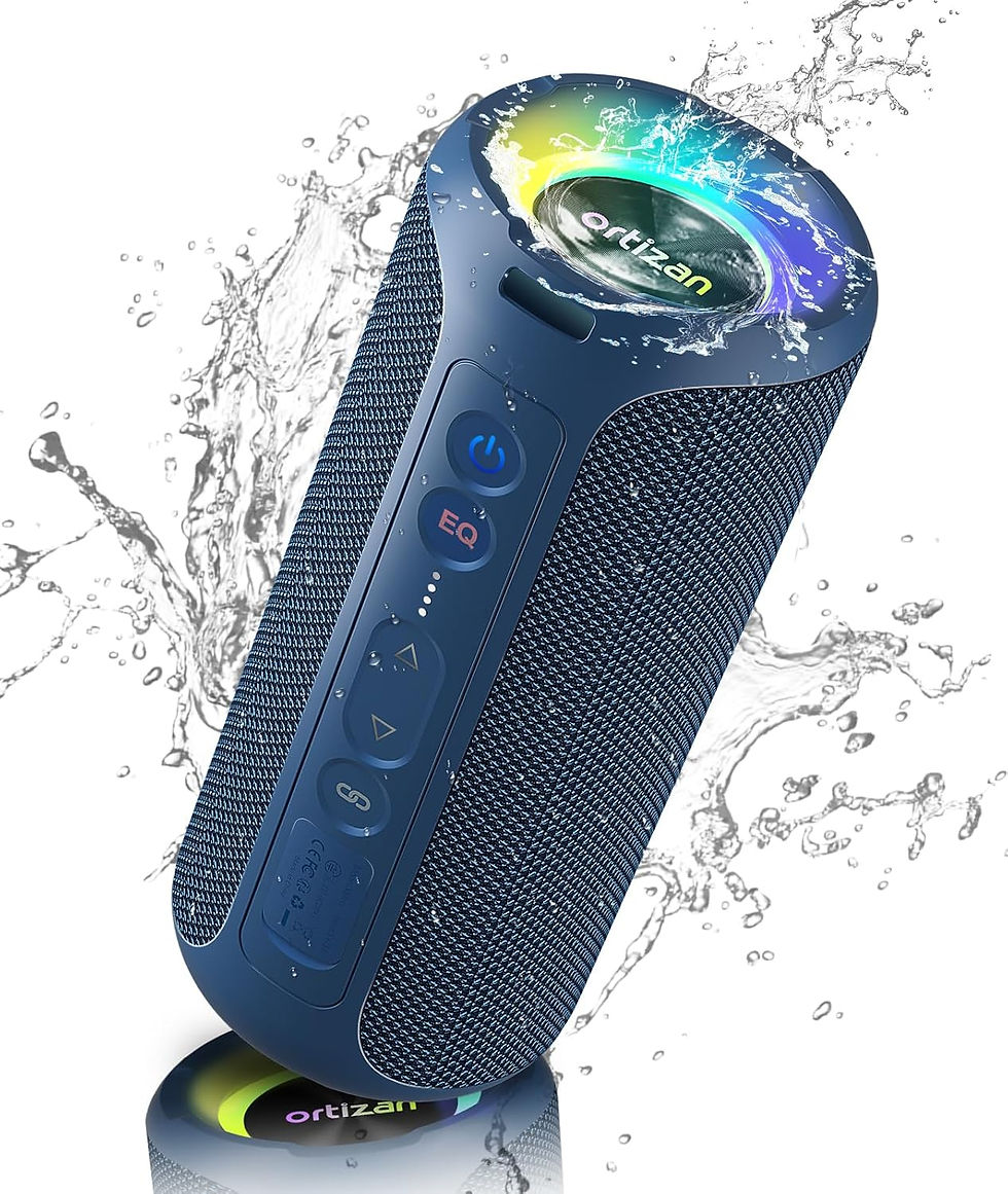 Thumbnail: Ortizan Bluetooth Speakers 40W Enhanced Bass Portable Outdoor Wireless Speaker 3