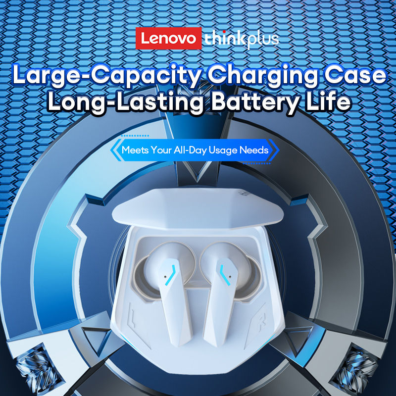 Thumbnail: Choice Lenovo GM2 Pro TWS Wireless Bluetooth V5.4 Earphone HD Call Low Latency H