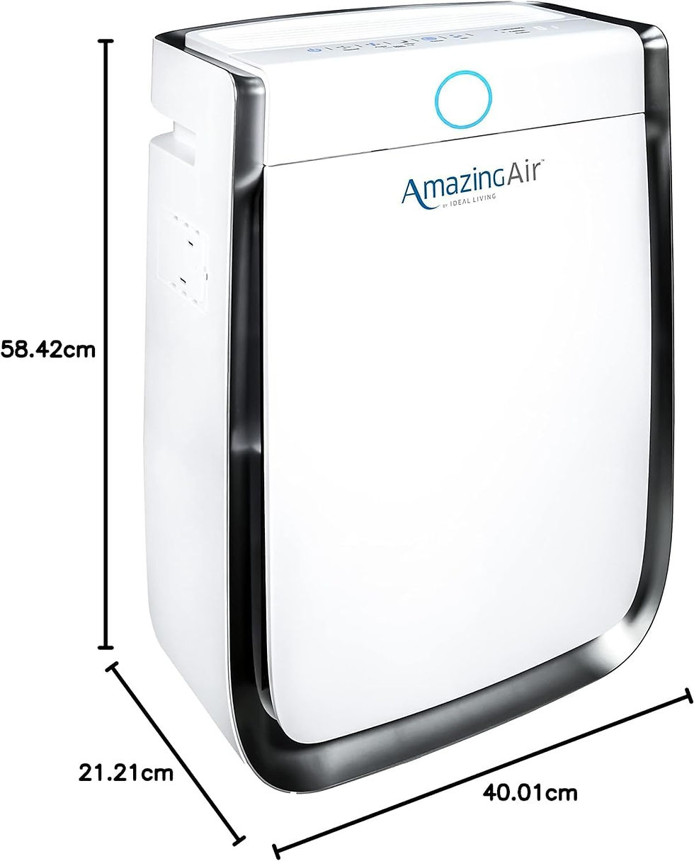 AmazingAir 3500 dimensions height, width and depth