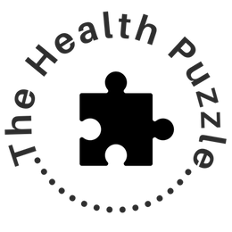 The Health Puzzle logo with the words The Health Puzzle over a black puzzle piece.