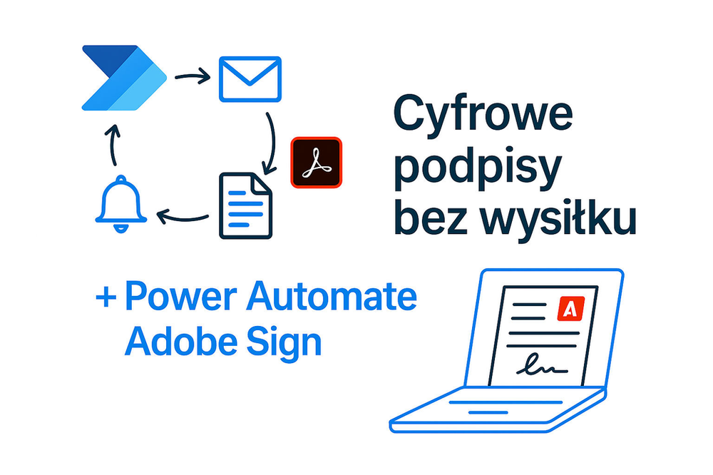 Cyfrowe podpisy bez wysiłku – Power Automate + Adobe Sign.