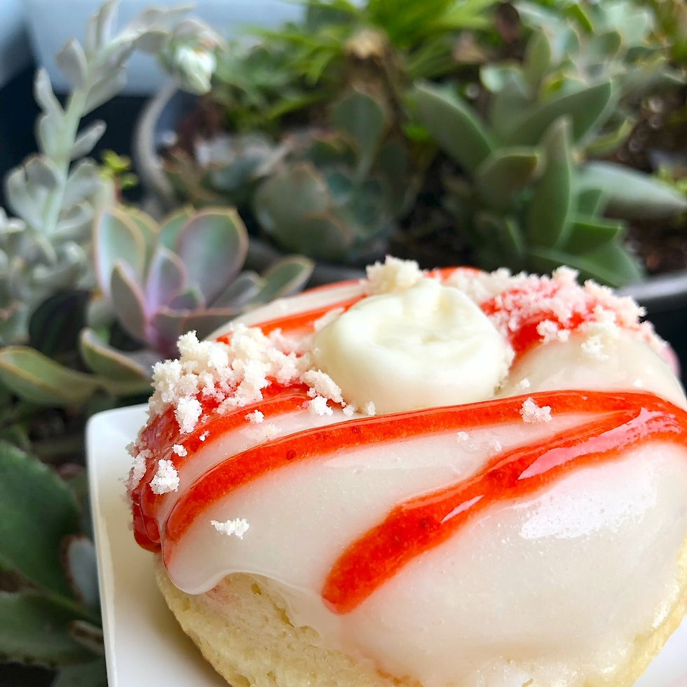 Strawberry Cheesecake Donut image