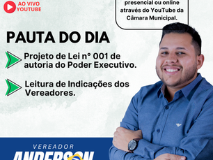 Hoje tem Sessão!! 03/02/2025