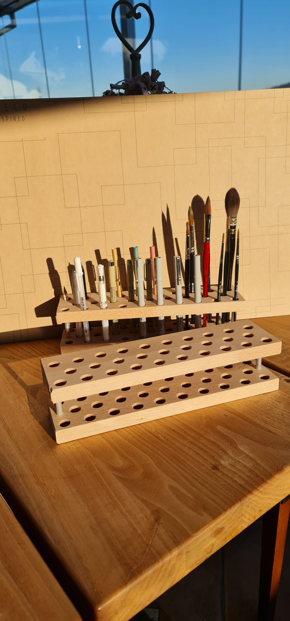 Stifte- und Pinsel-Halterung