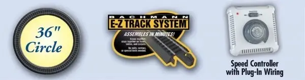Thumbnail: Bachmann Santa Fe Flyer Train Set - LocoFi'ed Series