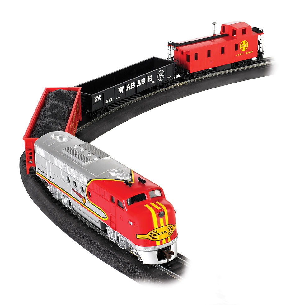 Thumbnail: Bachmann Santa Fe Flyer Train Set - LocoFi'ed Series
