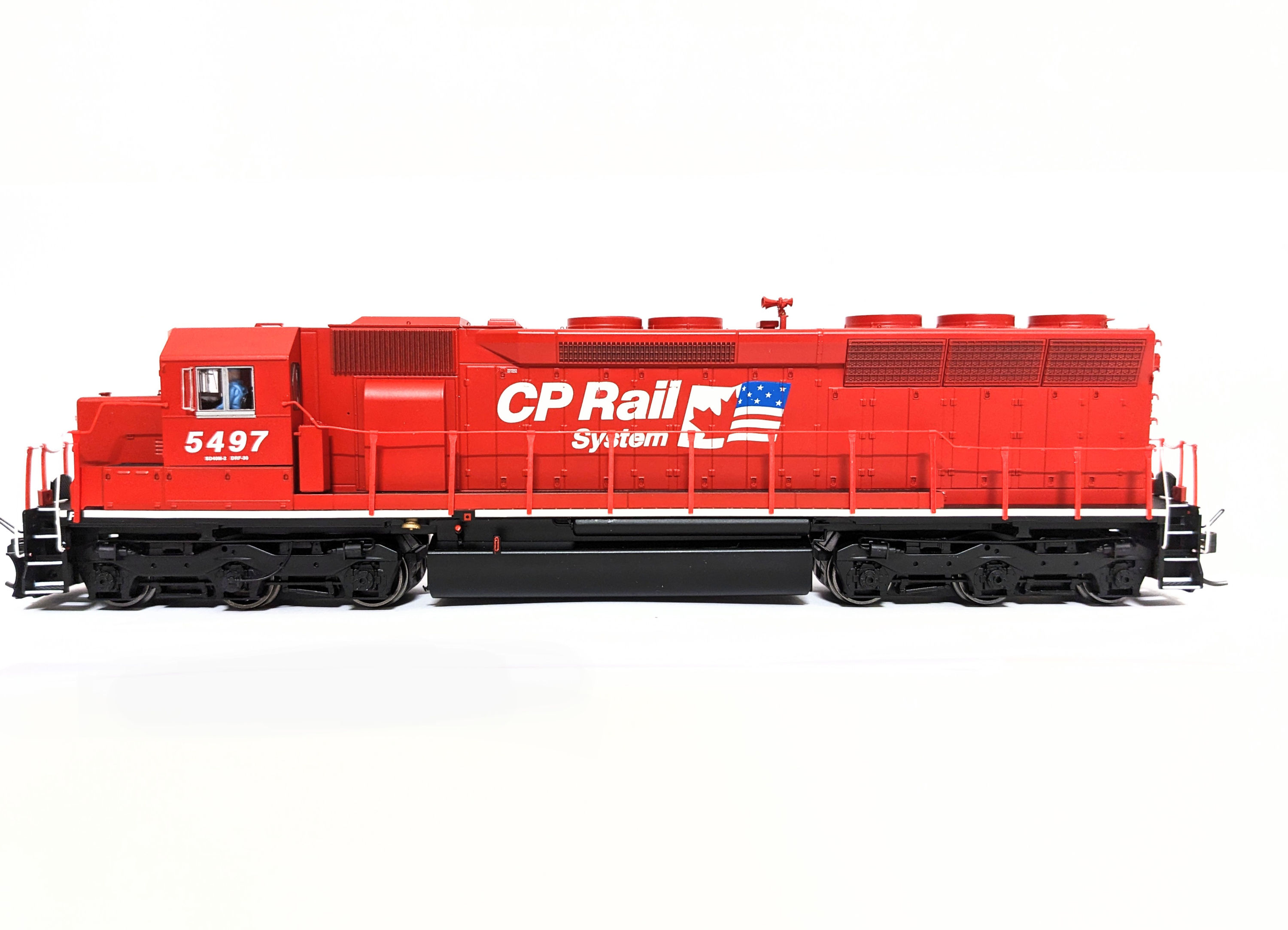 LocoFi'ed Series - Walthers Proto HO Scale CP #5497 EMD SD45 Diesel Locomotive