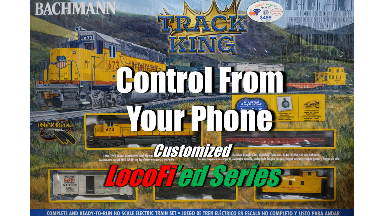 Bachmann Track King Train Set - LocoFi'ed Series