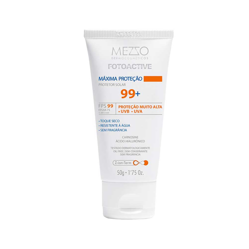 Filtro Solar Facial FPS 99 Mezzo