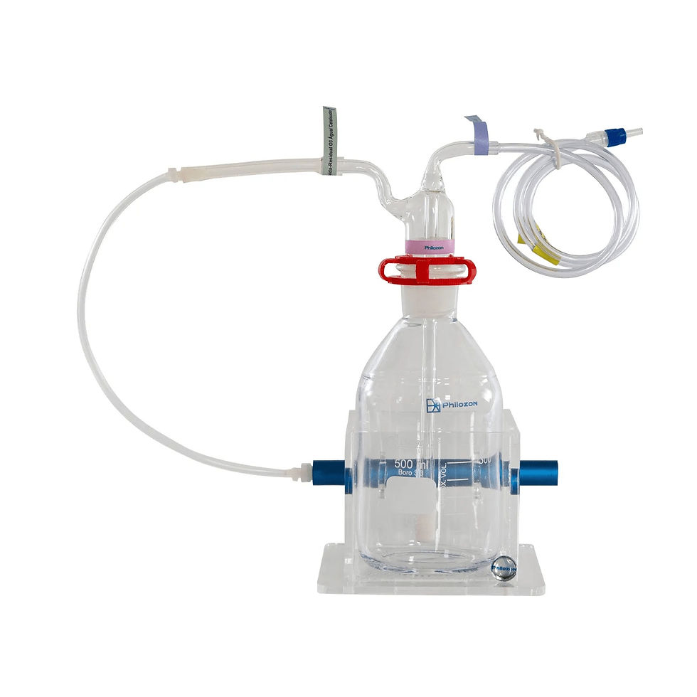 Conjunto Vidro para Ozonizar Água 500ml - Philozon