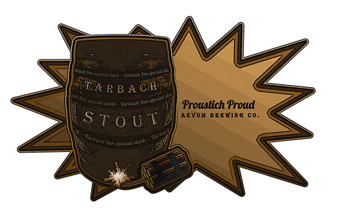 Tarbach Stout beer label