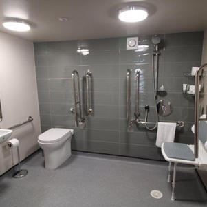 Disabled Suite Wet Room