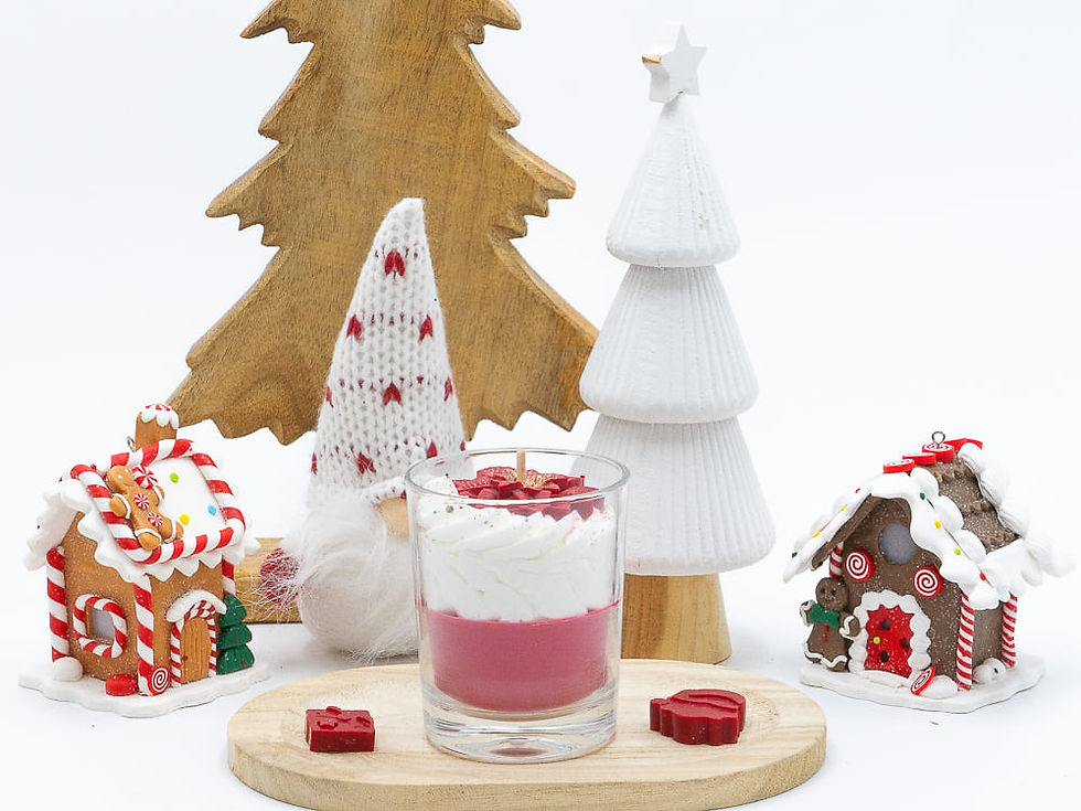 Thumbnail: Geurkaars kerstbloem
