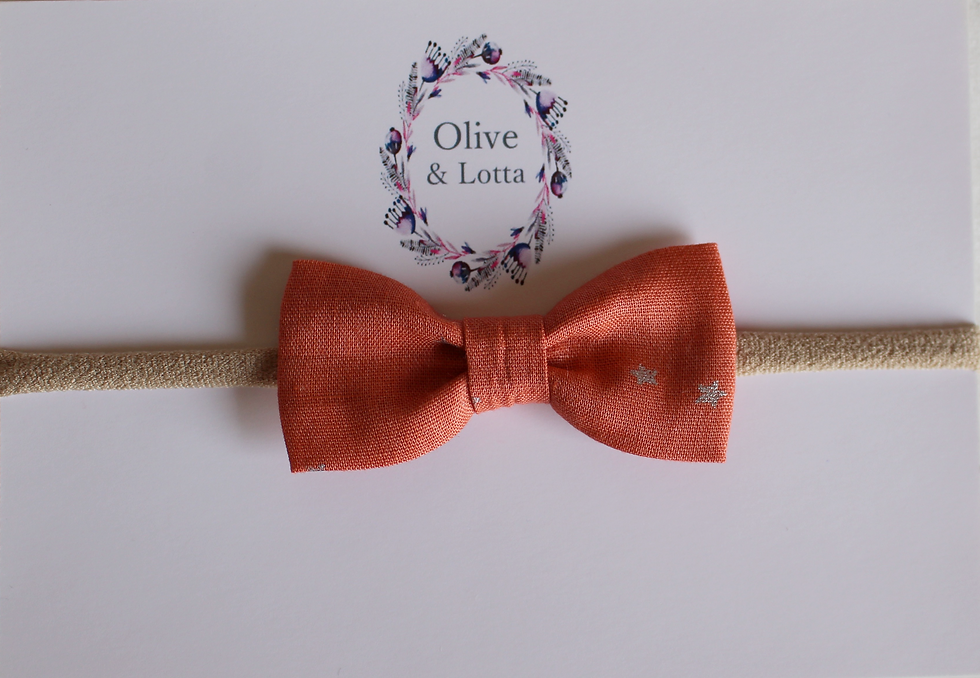 baby headband☆brick