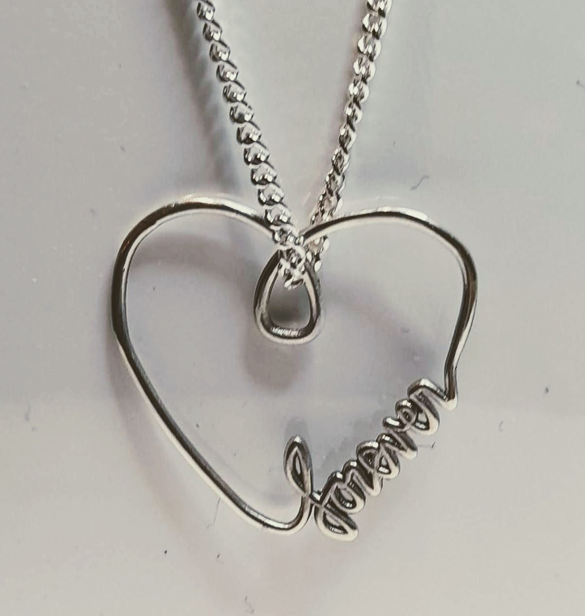 Forever Heart Pendant and Chain