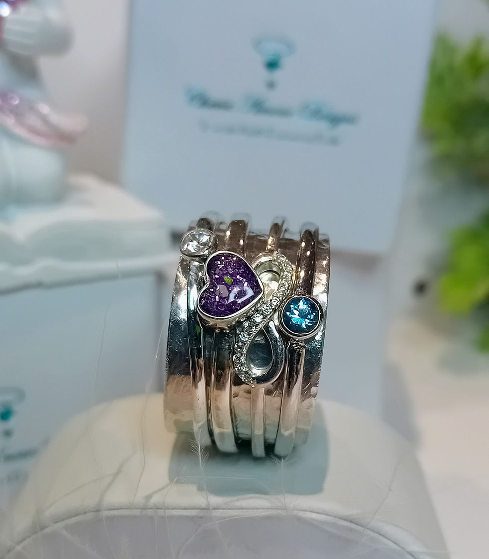 Memorial Spinner Ring