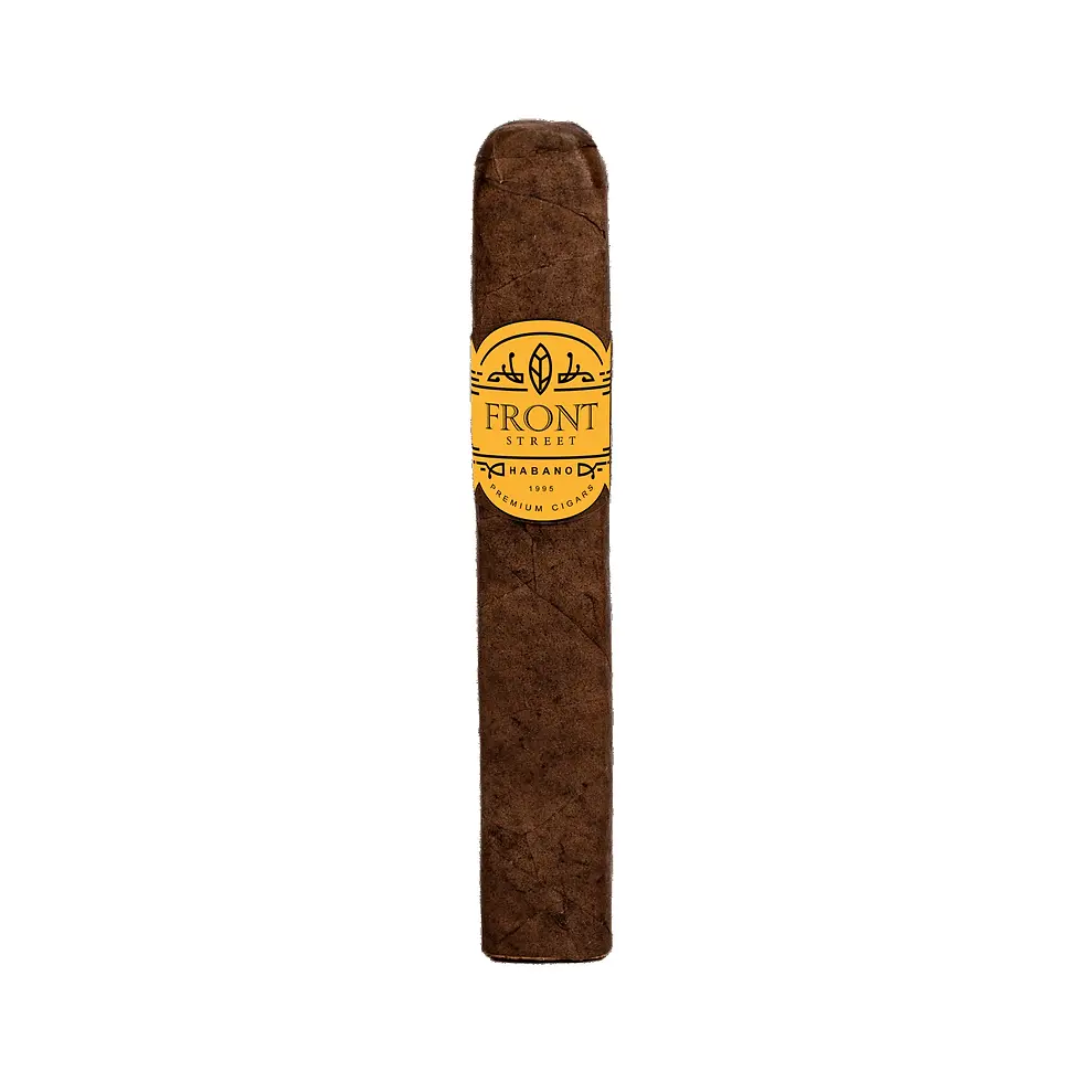 Thumbnail: Front Street Yellow Cigar Boxpress Robusto – premium handcrafted cigar Havana Castle Cigars Canada