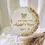 Thumbnail: Personalized 10/13-inch resin Nikah wedding tray decorated with crystals and pearls, Islamic engagement and Eid decor; white