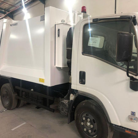 مكبس نفايات