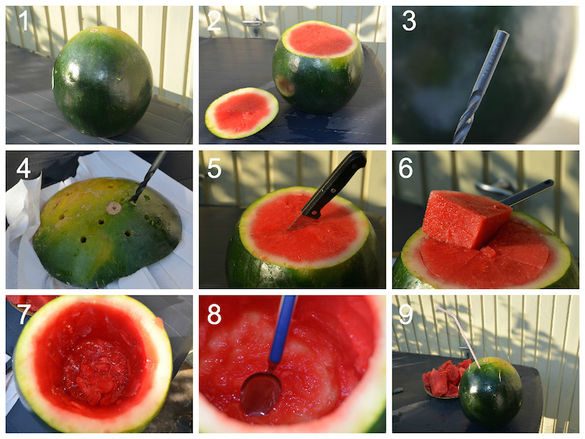Wassermelonen Hingucker