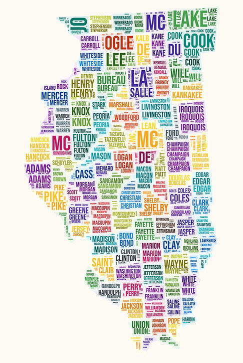 Map of Illinois