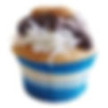Coconut Cupcake W/ Chocolate and Almonds