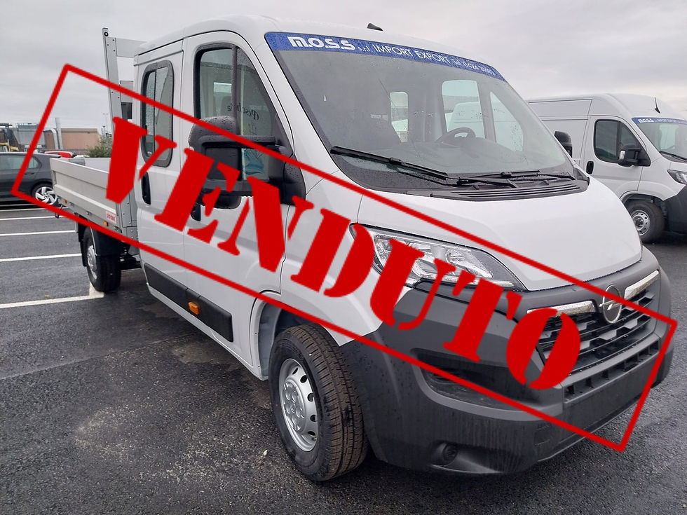 OPEL MOVANO 7 POSTI CASSONE FISSO KM 0