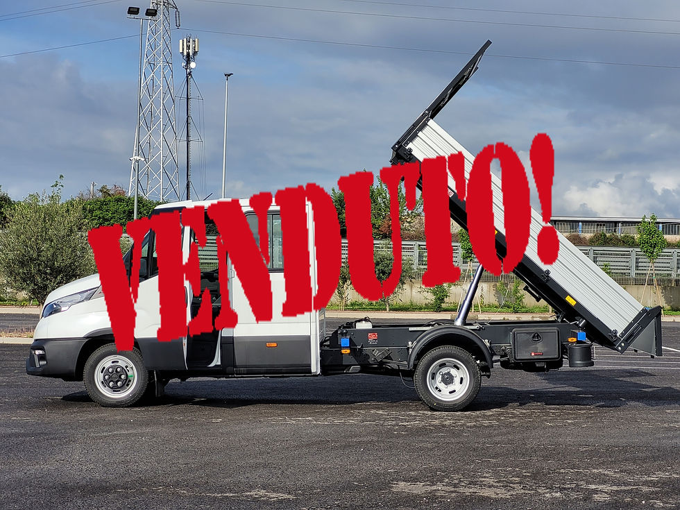 IVECO DAILY DOPPIA CABINA RIBALTABILE TRILATERALE KM 0