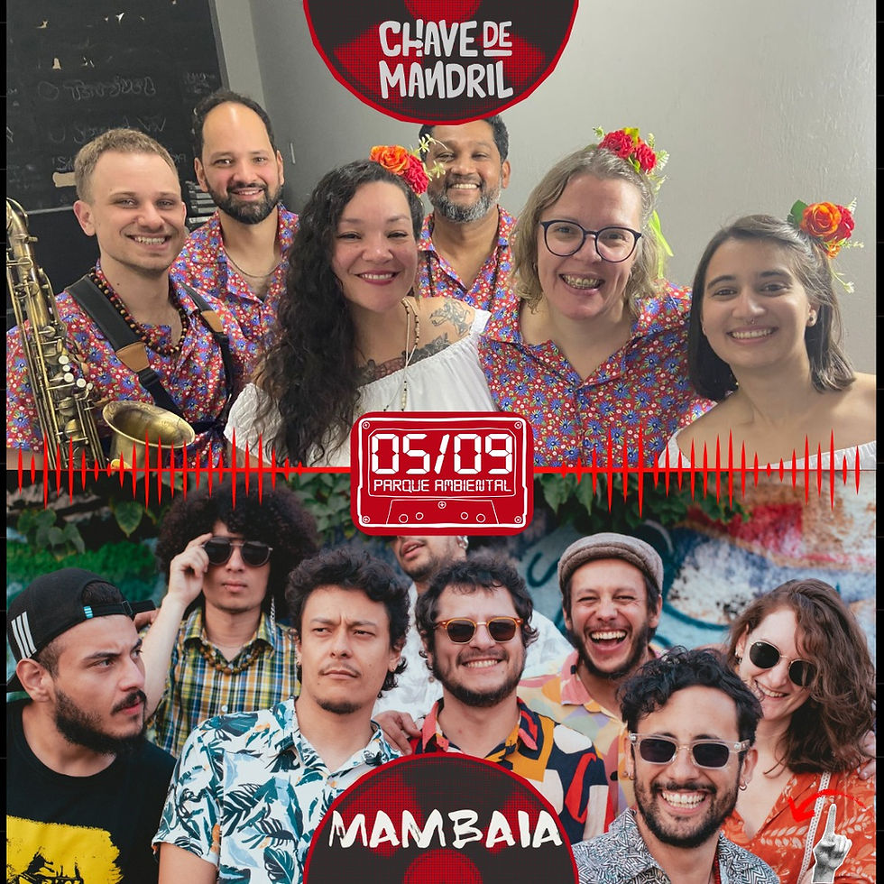 Sexta às Seis recebe Chave de Mandril e Mambaia no Parque Ambiental