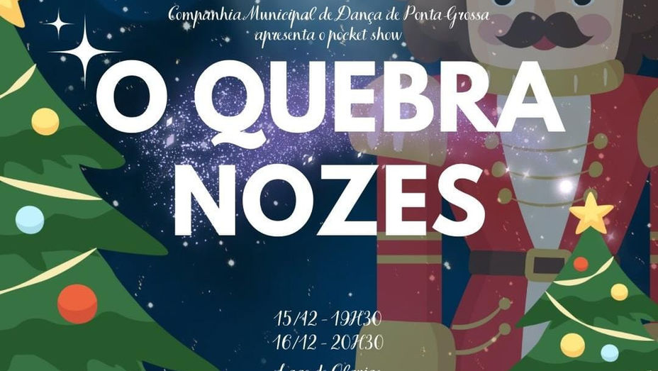 Companhia Municipal de Dança leva versão compacta de “O Quebra-Nozes” ao Lago de Olarias