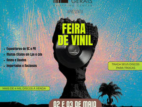 Feira de Vinil reúne colecionadores e expositores em Ponta Grossa no início de maio