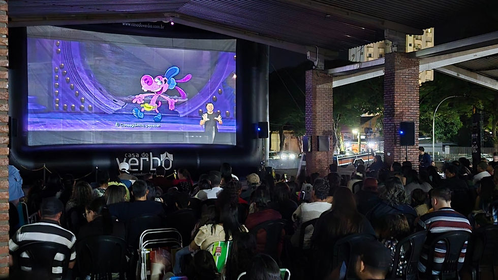 Cinema ao ar livre percorre Campos Gerais e público decide o que vai assistir