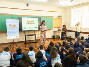 Animação Glorinha do Meu Quilombo percorre escolas municipais e leva mensagem de identidade e resistência