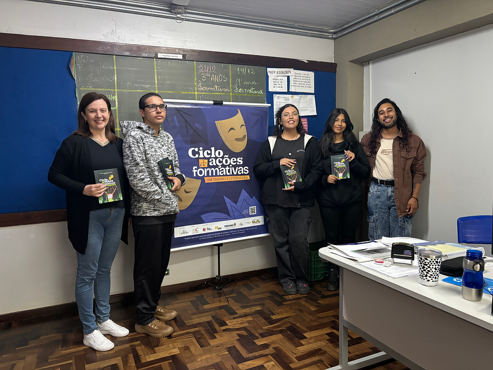 Ciclo de Ações Formativas incentiva criação literária e transforma estudantes do Colégio Borell em escritores