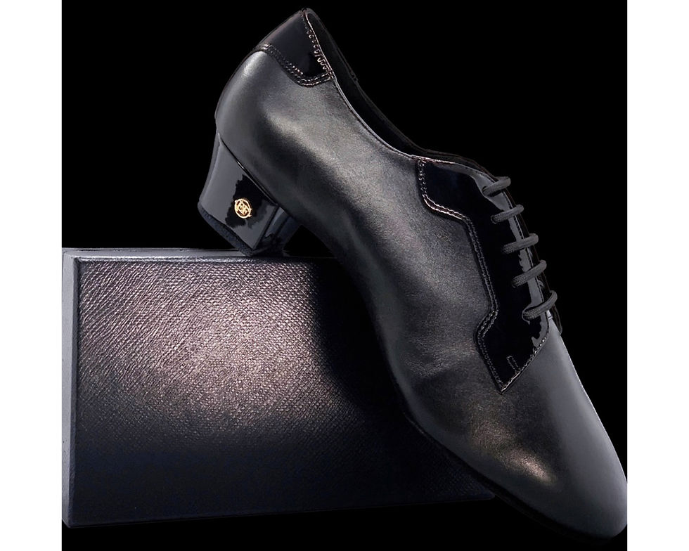 サムネイル： 【8405 Model】BLK Patent/Leather - 1.5”/2” Heel
